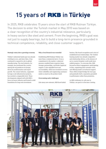 15 years of RKB in Türkiye